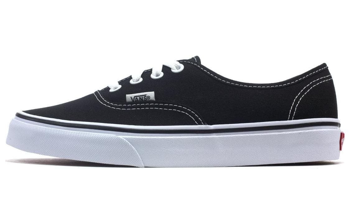 Кроссовки Vans Аутентичный Low Топ Скейтборд Обувь Унисекс Черный - изображение 1