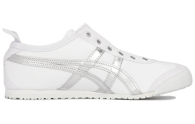 Кроссовки Onitsuka Tiger Mexico 66 Slip-On White Silver - изображение 2