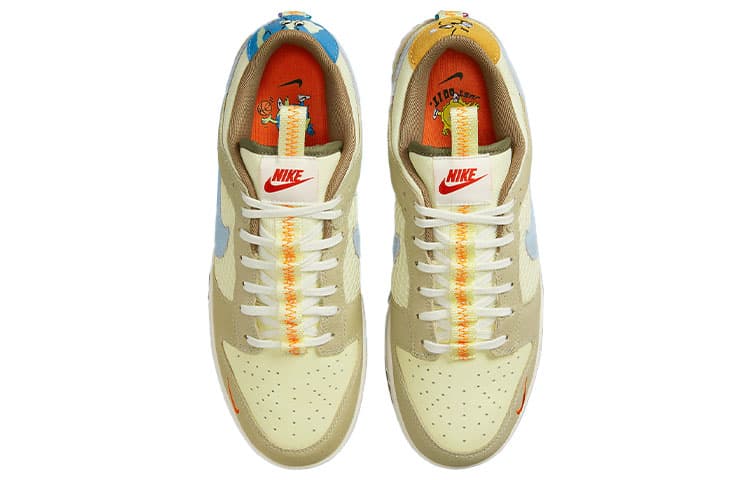 Кроссовки Nike Dunk Low Retro "Cartoon" Brown — фото 4