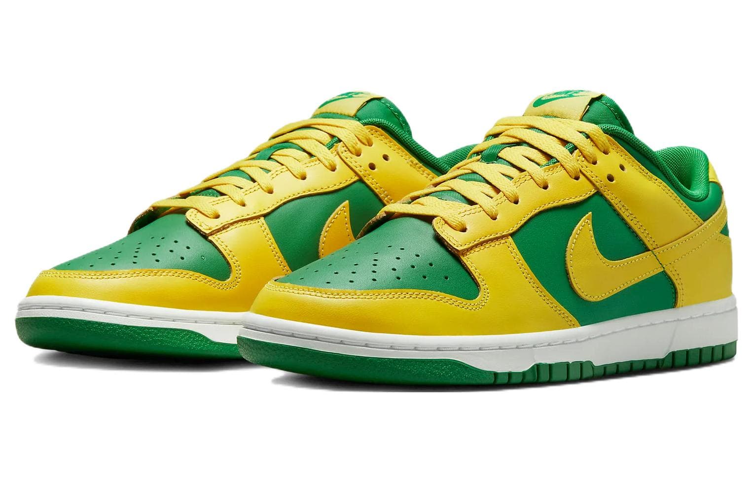 Кроссовки Nike Dunk Low Retro "Reverse Brazil" — фото 3