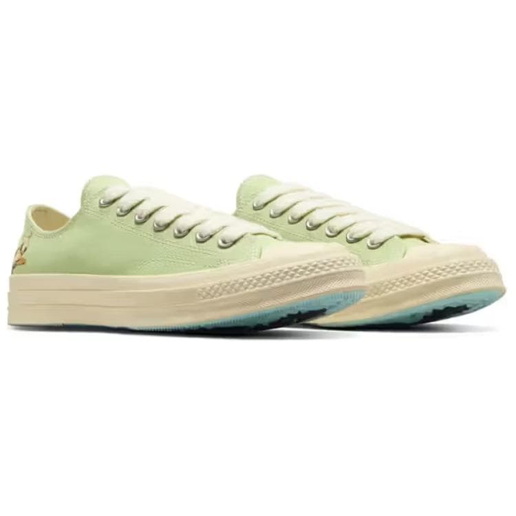 Кроссовки Golf Le Fleur* x Converse Chuck 70 Мягкий и Комфортный Противоскользящий Устойчивый к Износу Низкий Топ Скейтборд Обувь - изображение 4