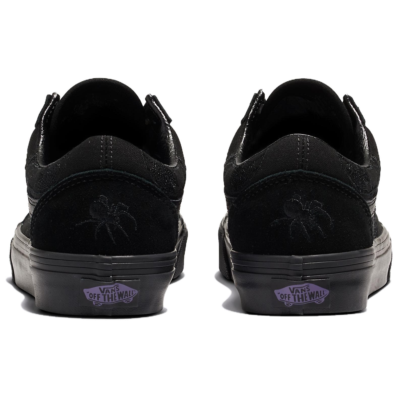 Кроссовки Vans Old Skool Устойчивый к истиранию Легкий Износостойкий и Низкий Верх Скейтборд Обувь Унисекс Черный - изображение 4