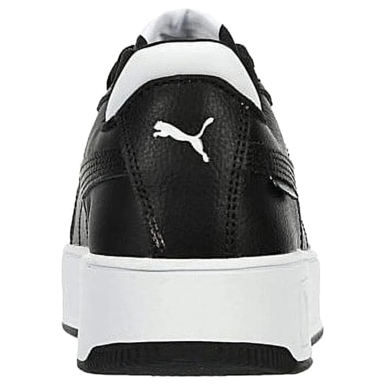 Кроссовки PUMA Carina Street Low Топ Скейтборд Кроссовки Женские Черно-Белые - изображение 4