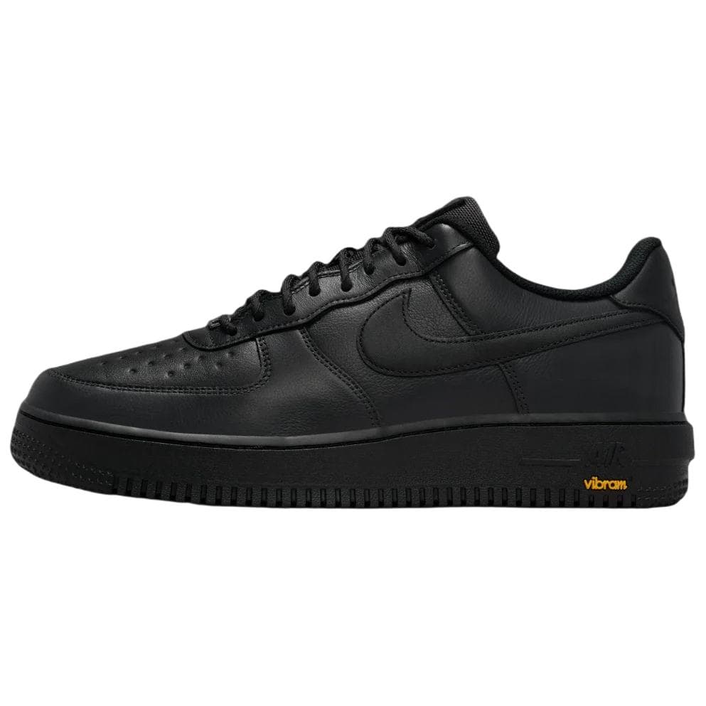 Кроссовки Nike Air Force 1 Кожаные Скейтборд Кроссовки Мужские Черные - изображение 1