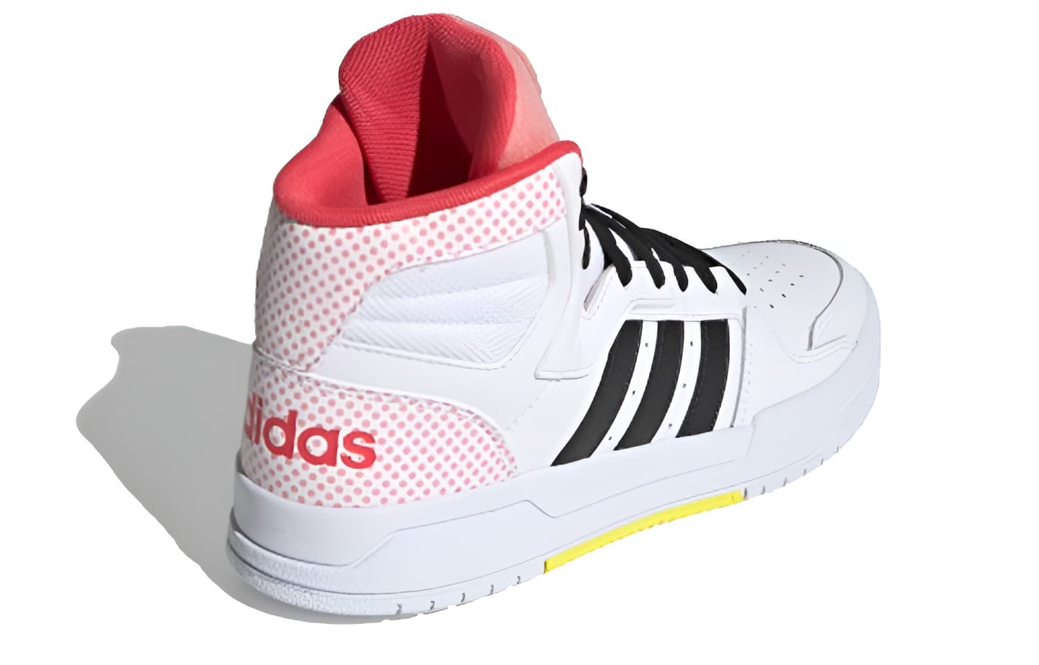 Кроссовки adidas neo Entrap Mid White Black Pink - изображение 4