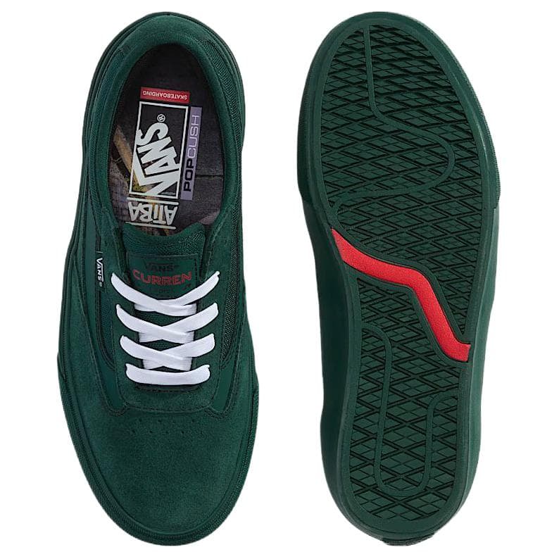 Кроссовки Vans X Atiba Jefferson Curren Скейтборд Обувь Унисекс Жадеит Зеленый - изображение 5