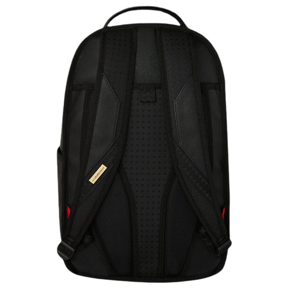 Рюкзак SPRAYGROUND Рюкзак из искусственной кожи унисекс черный и золотой - изображение 5