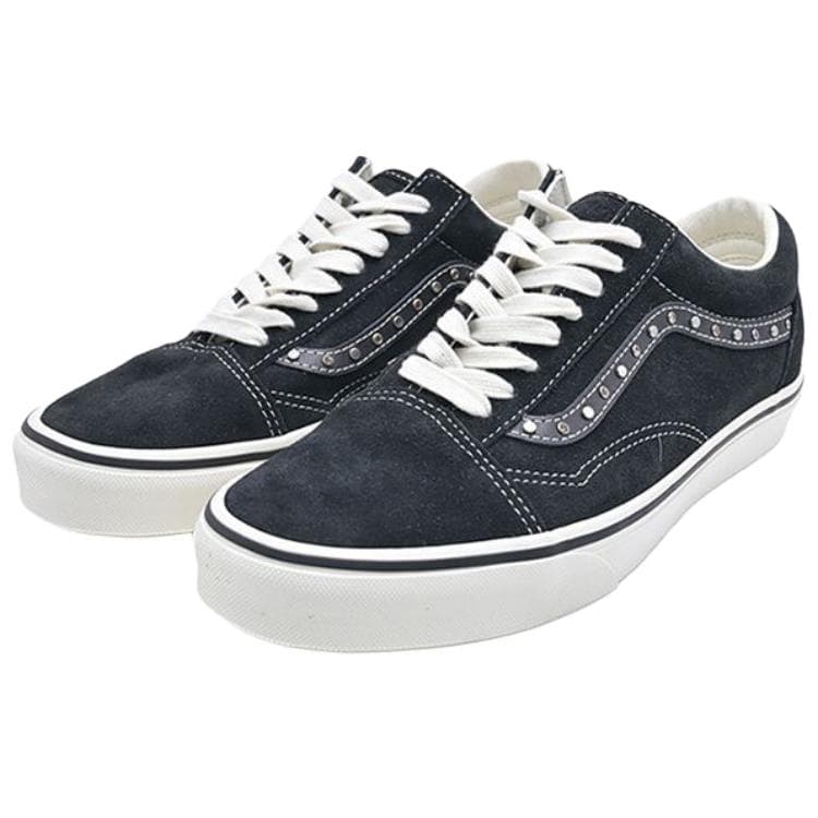 Кроссовки Vans Old Skool Устойчивая к истиранию низкая скейтбордическая обувь унисекс черно-белая - изображение 2