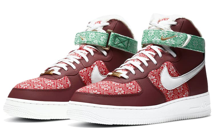 Кроссовки Nike Air Force 1 "Christmas" — фото 3