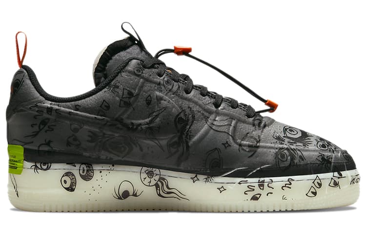 Кроссовки Nike Air Force 1 Experimental "Halloween" — фото 2