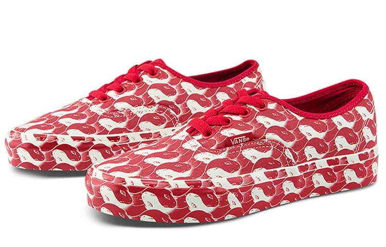 Кроссовки Opening Ceremony x Vans Authentic Red White - изображение 2