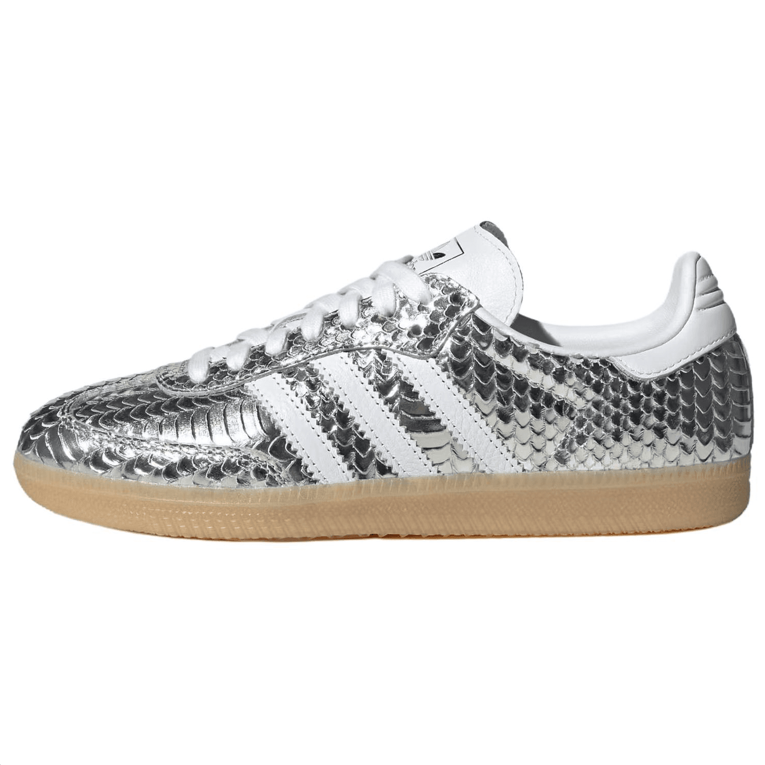 Кроссовки Adidas Originals Samba Коровья кожа Лицевая Скейтборд Обувь Унисекс Серебристо-белый - изображение 1