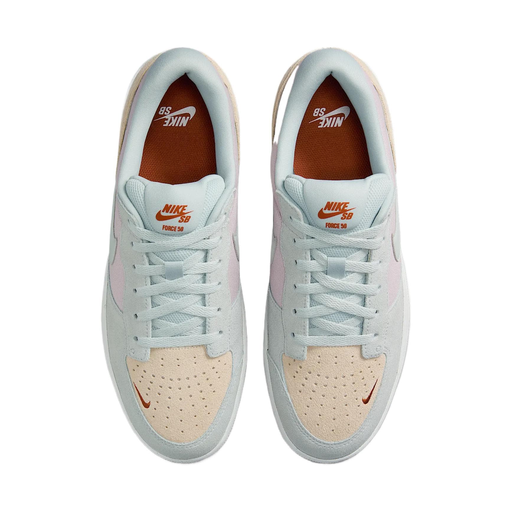 Кроссовки Nike SB Force 58 Silver Pink - изображение 3