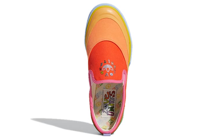 Кроссовки adidas originals NIZZA Slip-On Pride - изображение 5