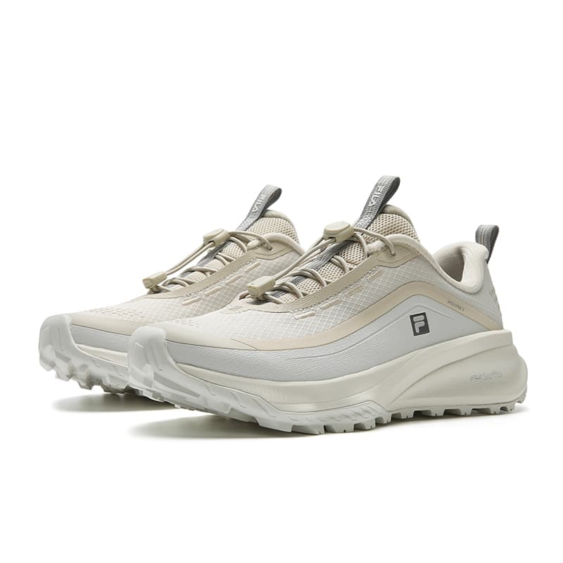 Кроссовки FILA LYNX3+ Амортизация устойчивость к истиранию легкий низкий топ уличная обувь для женщин цвет берёзовый коричневый - изображение 3