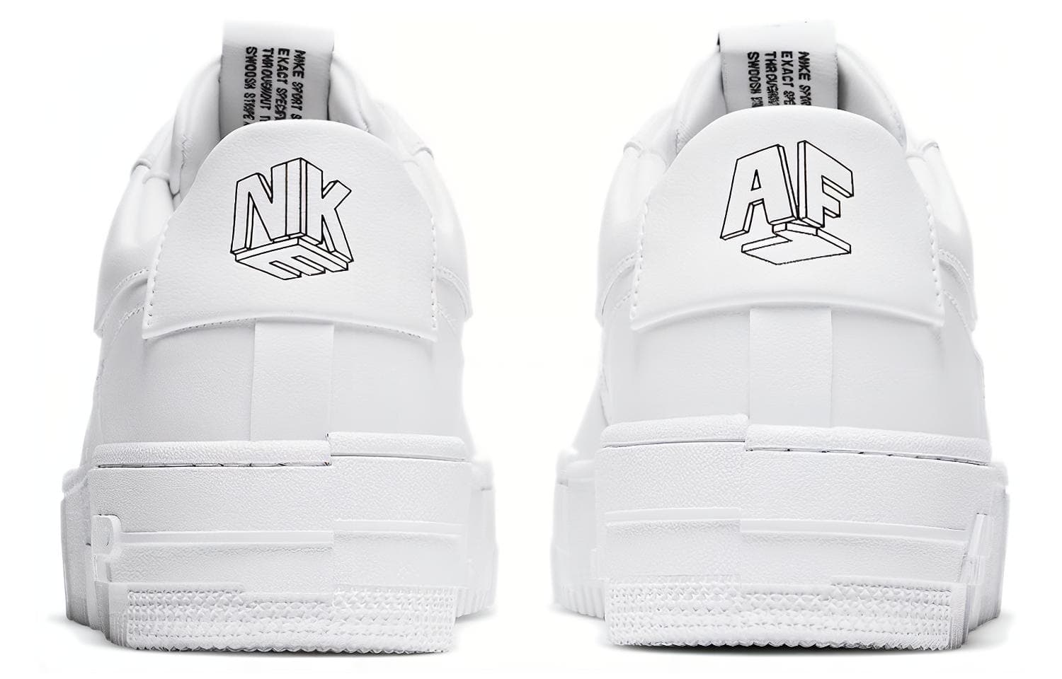 Кроссовки Nike Air Force 1 Pixel White — фото 5