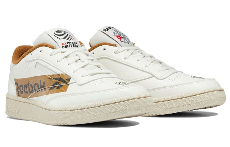 Кроссовки Reebok Club C White Brown - изображение 4