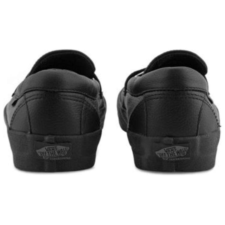Лоферы Vans Loafer Удобная Скейтборд Обувь Унисекс Черная - изображение 4