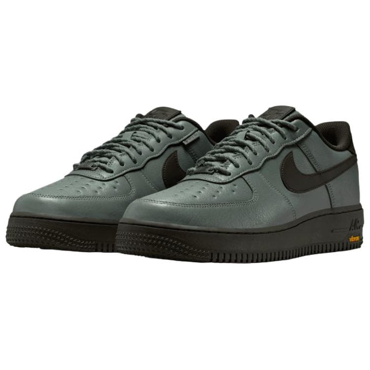 Кроссовки Nike Air Force 1 Кожа Скейтборд Обувь Мужская Зеленая - изображение 5