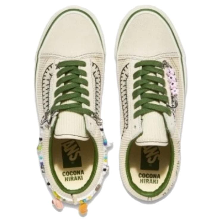 Кроссовки Vans Old Skool Low Топ Скейтборд Кроссовки Унисекс Экрю - изображение 3