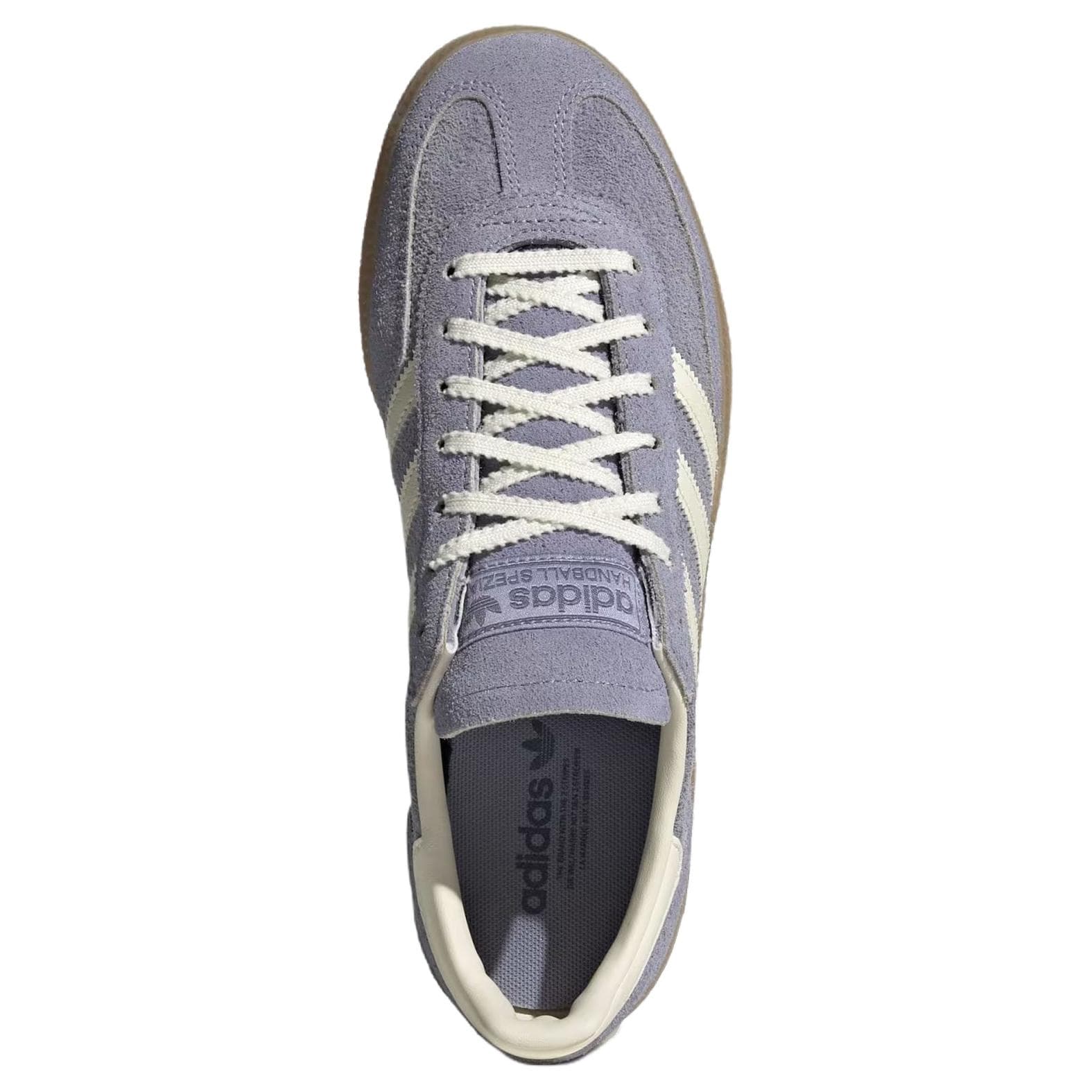 Кроссовки Adidas Originals HANDBALL SPEZIAL Удобные и Легкие Низкие Кроссовки для Скейтбординга Женские Фиолетовые Белые - изображение 3