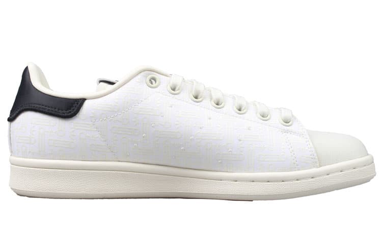Кроссовки Adidas Originals Stan Smith противоскользящие низкие кроссовки для скейтбординга мужские черно-белые - изображение 2