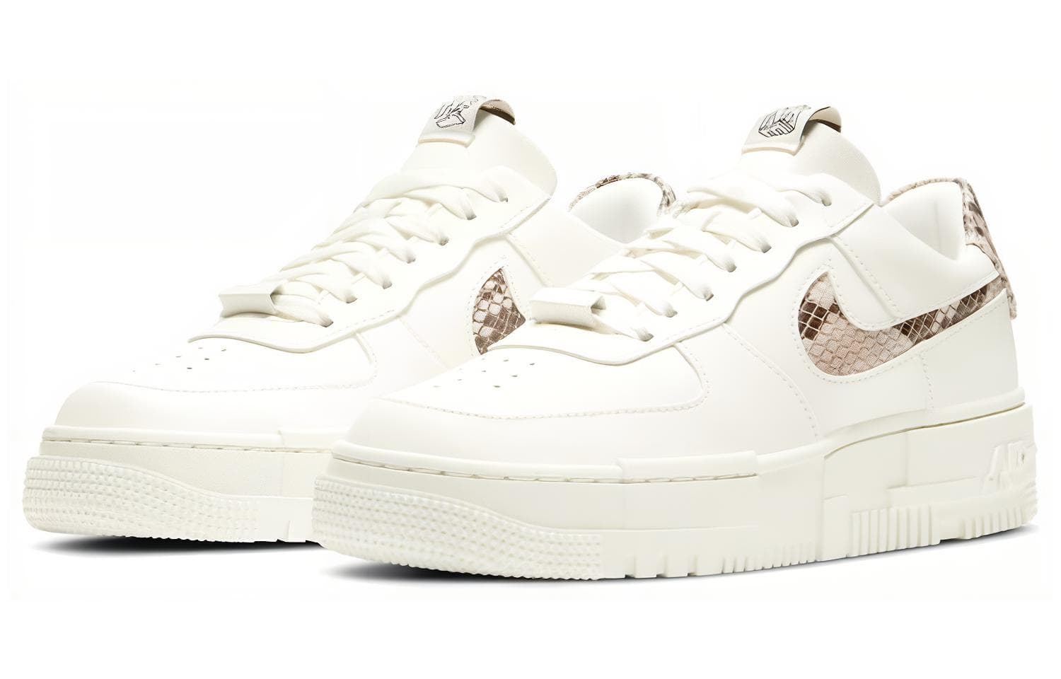 Кроссовки Nike Air Force 1 Pixel SE "Sail Snake" — фото 3