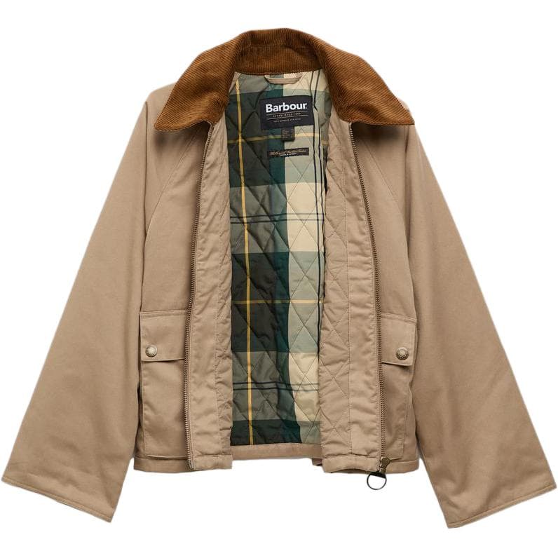 Barbour FW25 Пуховая куртка Женская Хаки - изображение 2