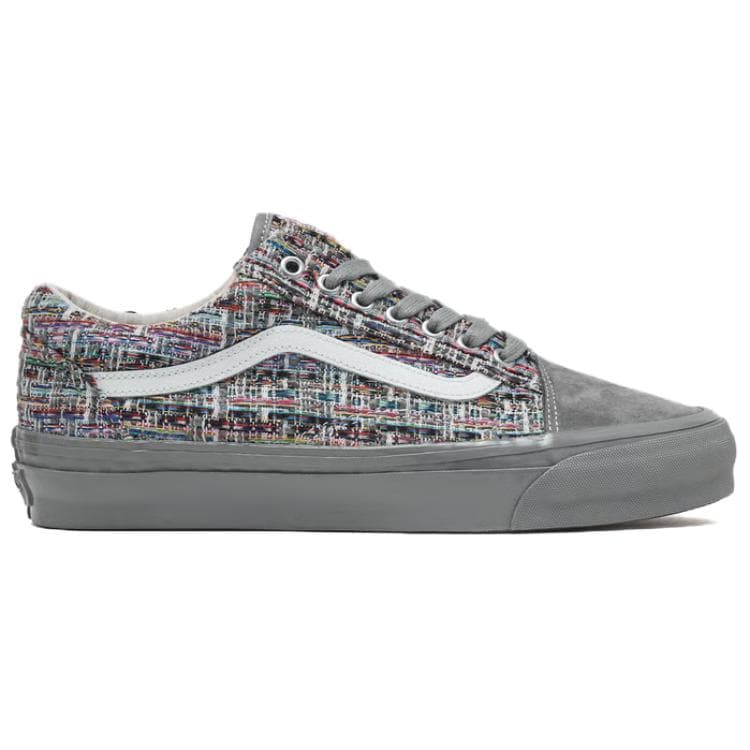 Кроссовки Vans Old Skool Low Топ Скейтборд Обувь Унисекс Серый - изображение 2