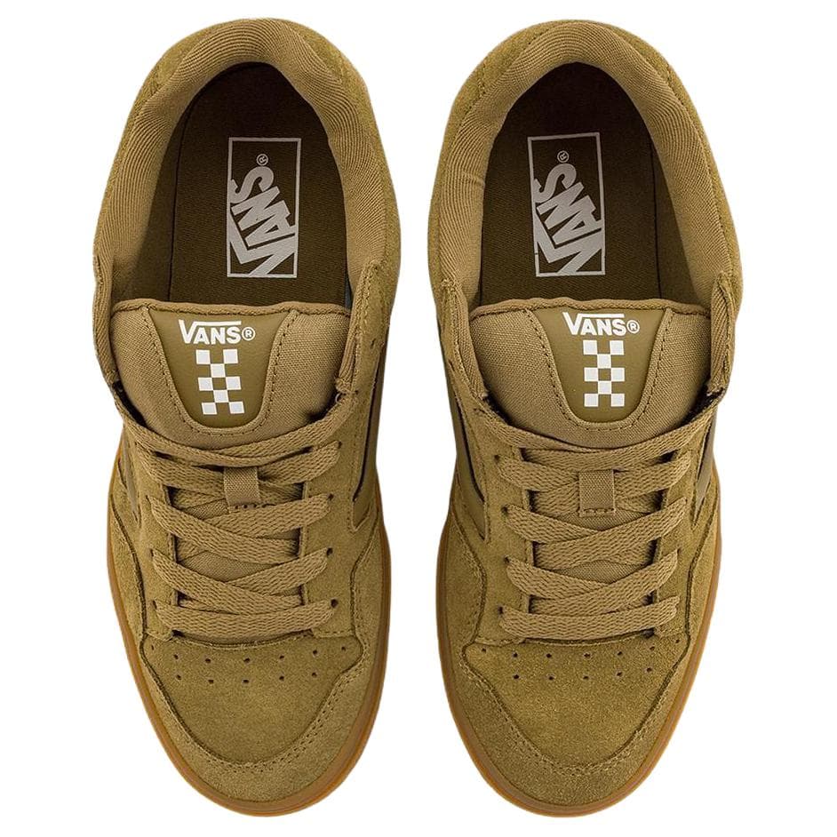 Кроссовки Vans Низкие Кеды Скейтборд Обувь Унисекс Зеленый Коричневый - изображение 3