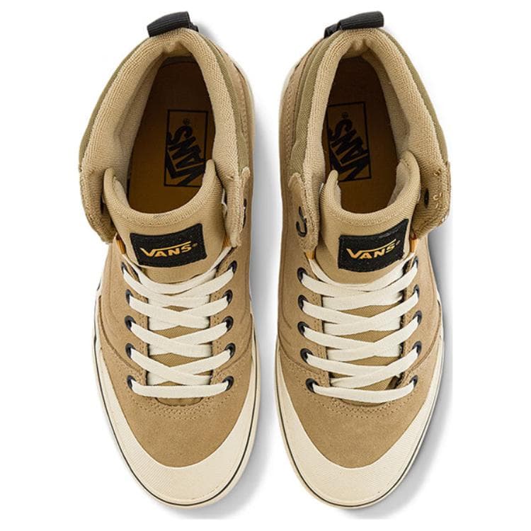 Кроссовки Vans Ashwood Hi Устойчивые к истиранию высокие кроссовки для скейтбординга Мужские Хаки - изображение 3