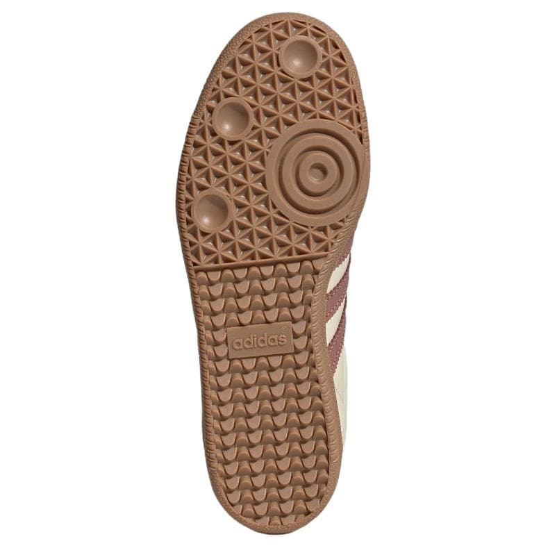 Кроссовки Adidas Originals Samba OG Скейтборд Обувь Женская Кремово-Белая - изображение 4