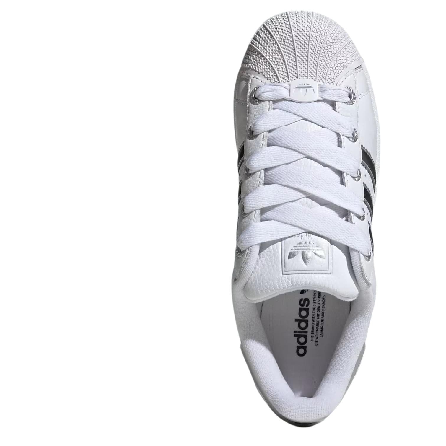 Кроссовки Adidas Originals Superstar 2 Скейтборд Обувь Женская Облачный Белый - изображение 5