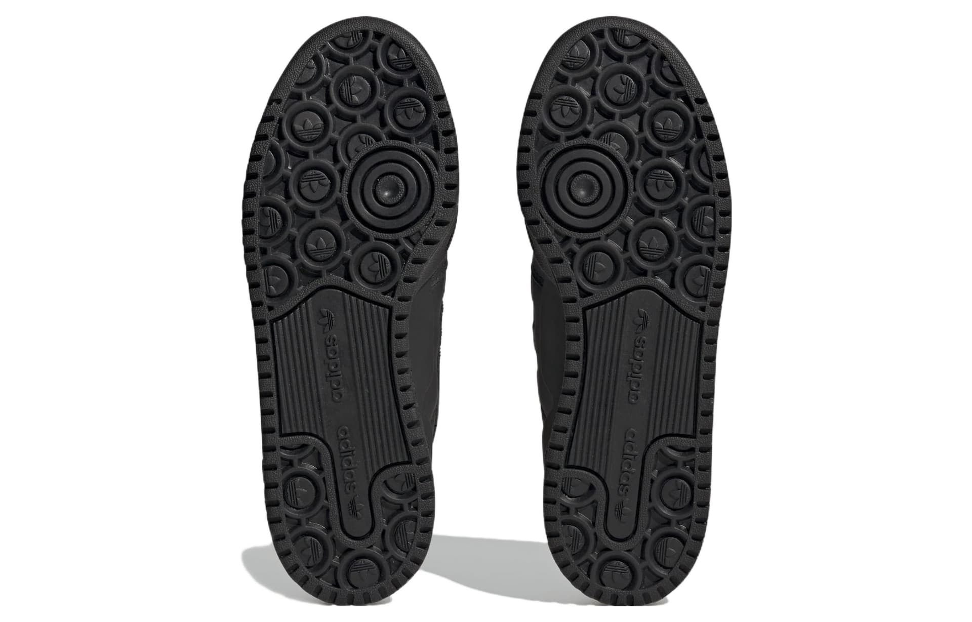 Кроссовки Adidas Originals FORUM BOLD STRIPES Смелые Полосы Устойчивые к Износу Легкие Низкие Кеды Скейтборд Обувь Женские Черные - изображение 5