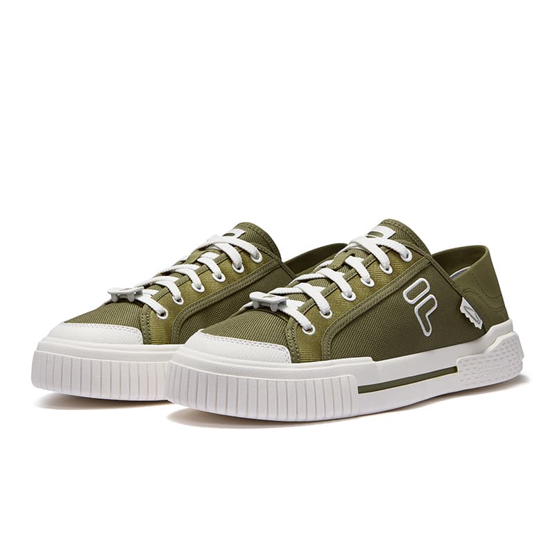 Кеды FILA FUSION Wallride Мюли Низкий Топ Скейтборд Обувь Мужская Зеленая - изображение 2