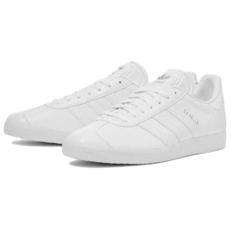 Кроссовки Adidas Originals Gazelle Low Скейтборд Кроссовки Мужские Белые - изображение 2