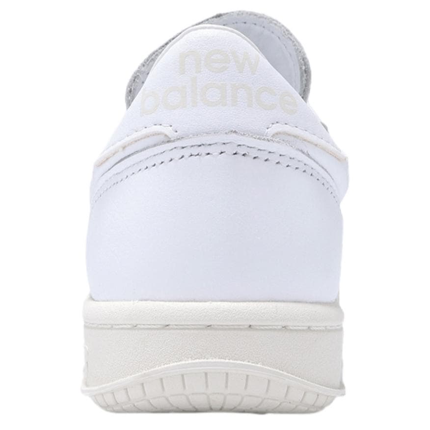 Кроссовки New Balance NB T500 Кожаная Скейтборд Обувь Унисекс Белая - изображение 4