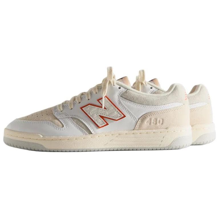 Кроссовки KITH x New Balance Numeric 480 White Orange - изображение 3
