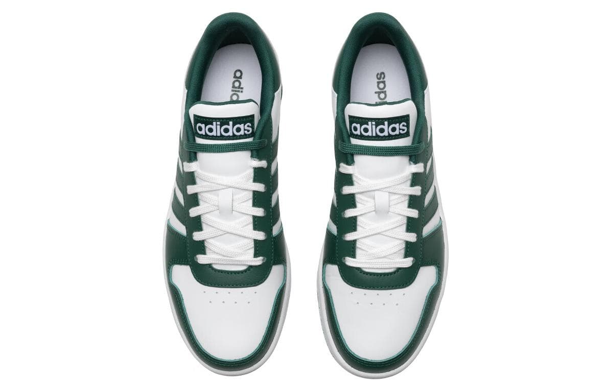 Кроссовки adidas Hoops 2.0 Green White - изображение 4