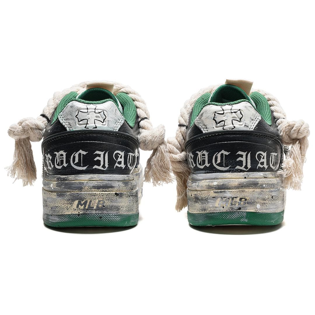 Кроссовки MLB Chunky Liner White Green - изображение 5
