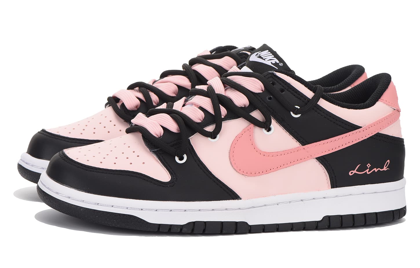 Кроссовки Nike Dunk Low GS Black Pink - изображение 4