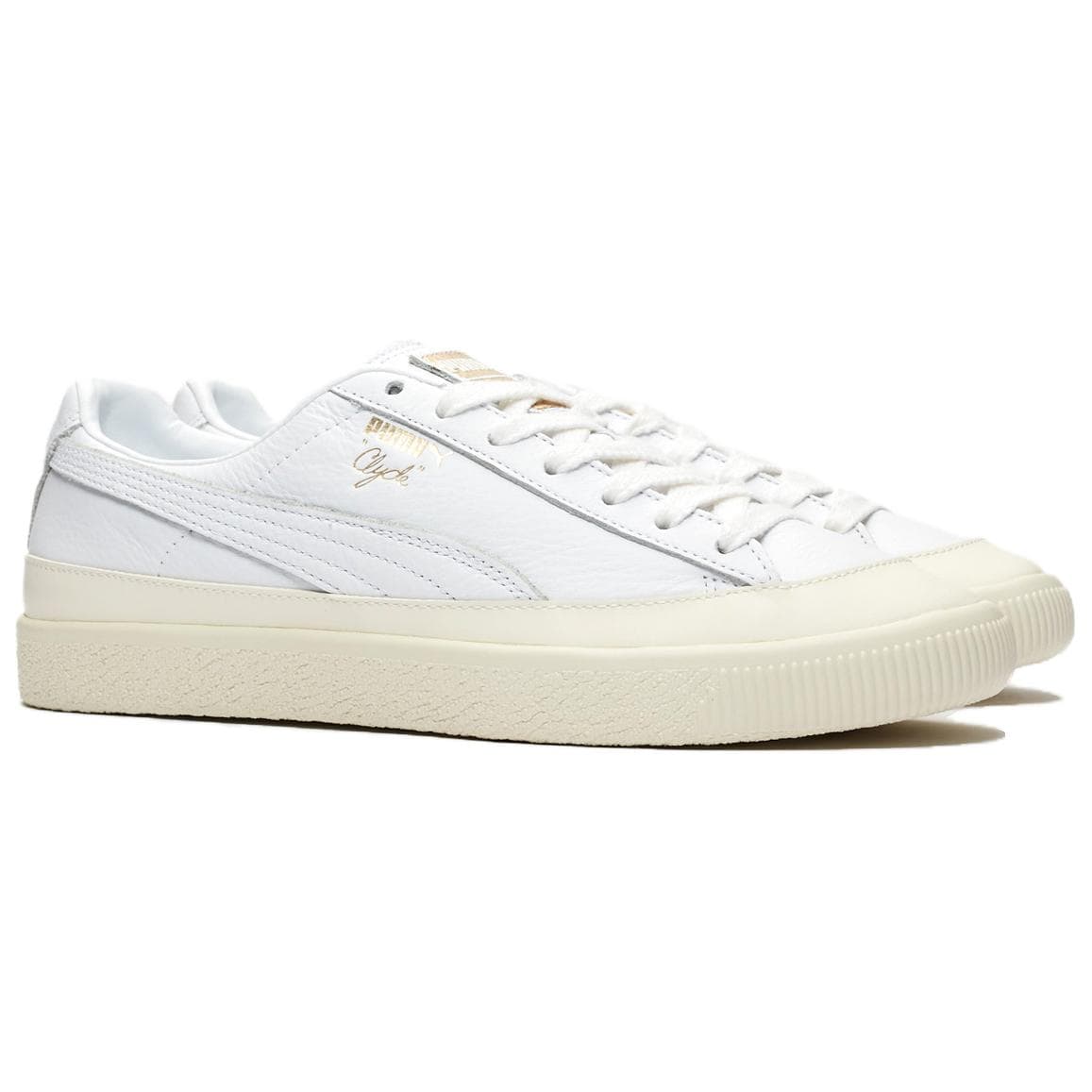 Кроссовки PUMA Clyde Rubber Toe White - изображение 2