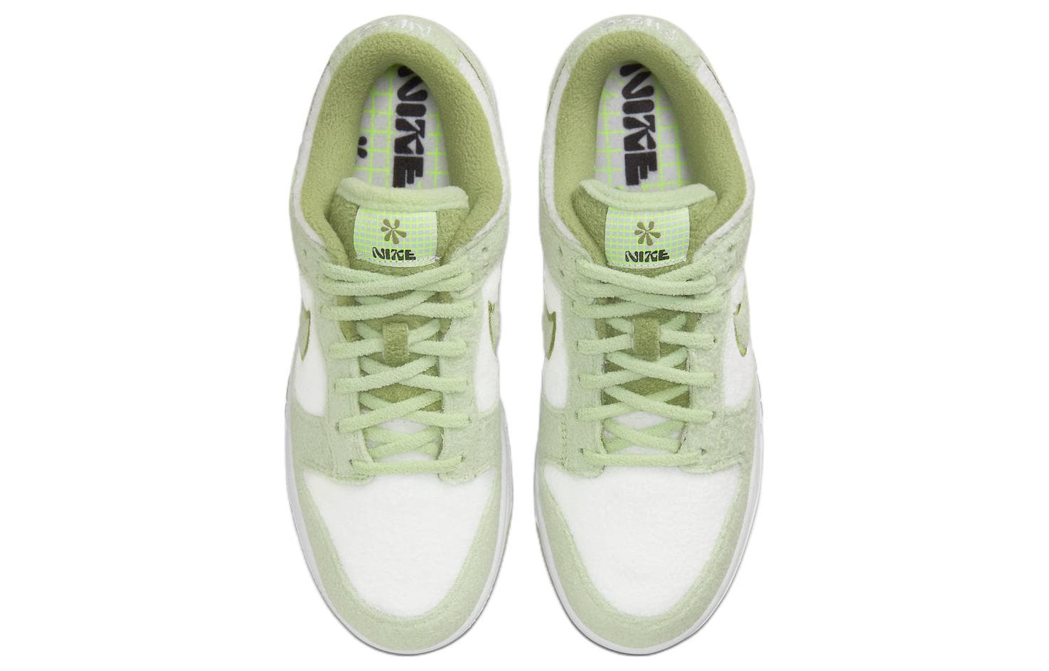 Кроссовки Nike Dunk Low "Fleece" — фото 4
