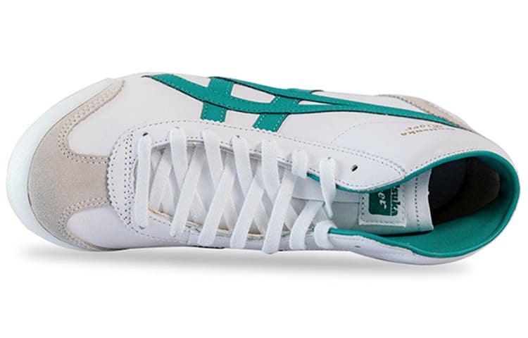 Кроссовки Onitsuka Tiger Mexico 66 Mid White Green - изображение 4