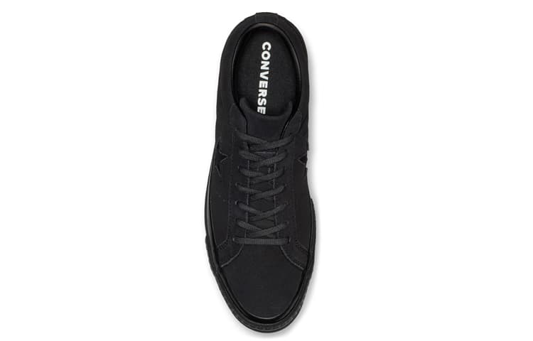 Кроссовки Converse One Star Suede Triple Black Low Top - изображение 4
