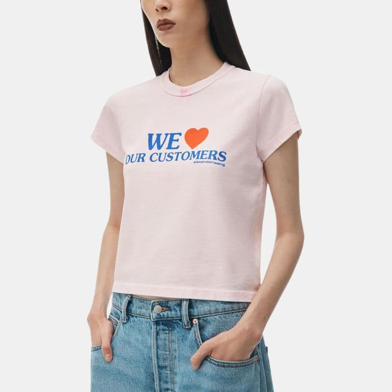 Футболка alexander wang T - изображение 5