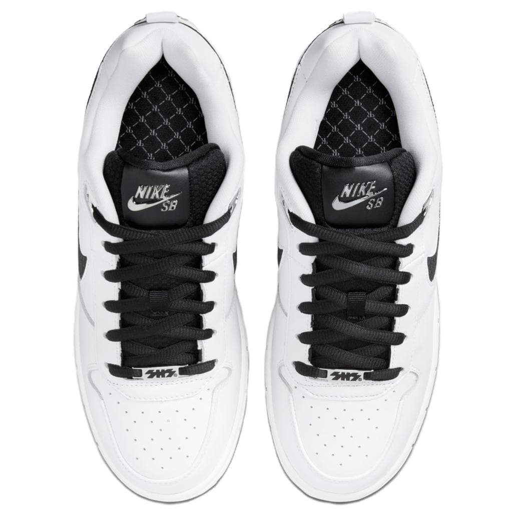 Кроссовки Nike P Rod Low Топ Скейтборд Обувь Мужская Белая Черная - изображение 4
