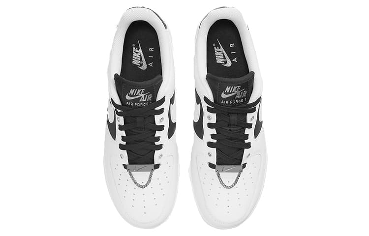 Кроссовки Nike Air Force 1 Low '07 PRM White Black — фото 4