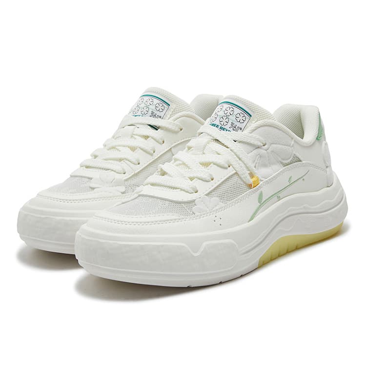 Кроссовки 361° Garden Shoes противоскользящие устойчивые к истиранию дышащие низкие кроссовки для скейтбординга женские - изображение 3