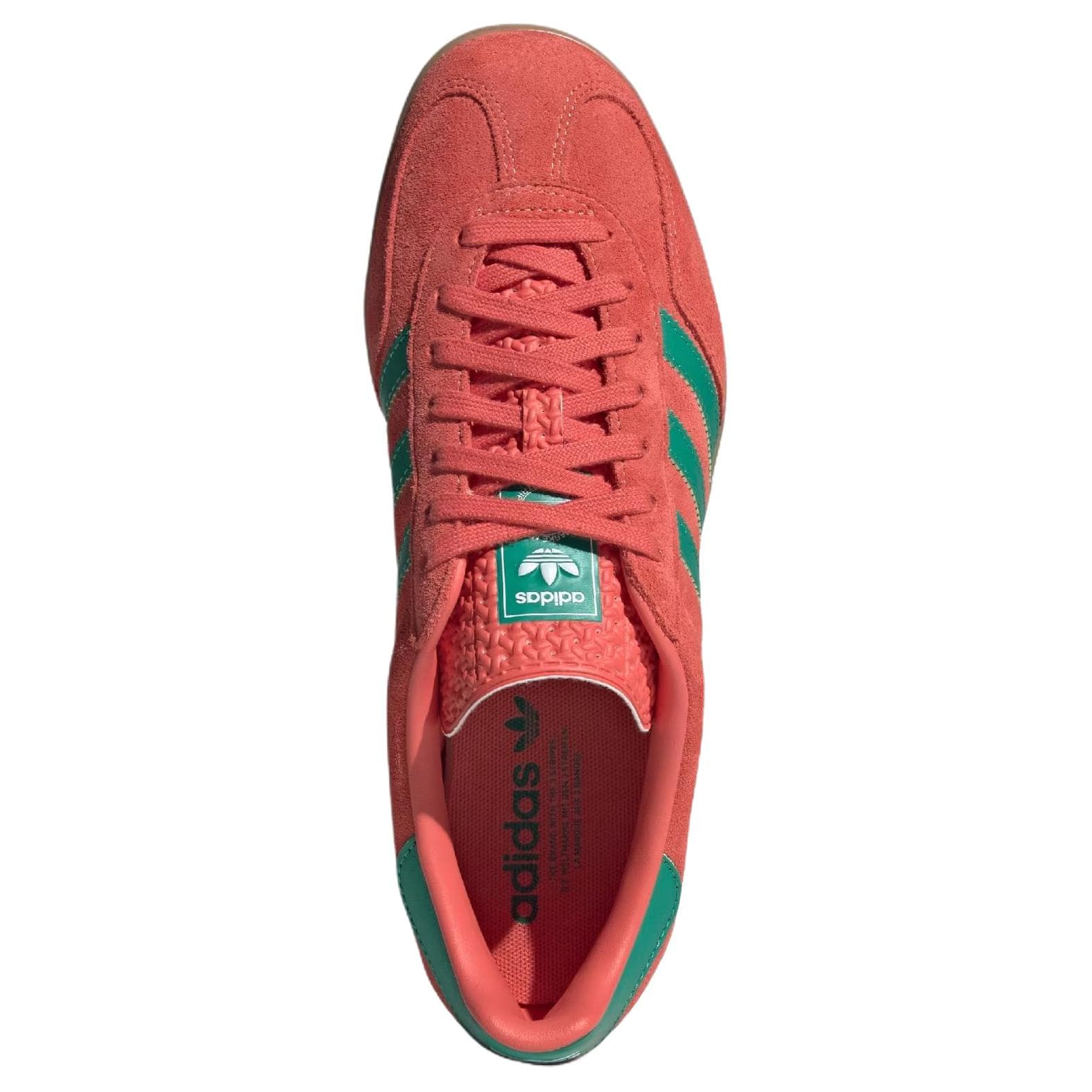 Кроссовки Adidas Originals GAZELLE INDOOR Низкие Скейтборд Обувь Мужская Красная Зеленая - изображение 5